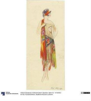 Folklorekostüm: Spanien