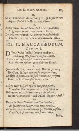 Lib. II. Maccabaeorum.