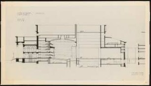 Nationaltheater, München: Schnitt 1:100, Variante