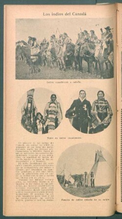 Los indios del Canadá