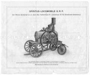 Spiritus-Locomobile D.R.P.