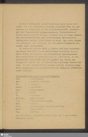 Verzeichnis der wichtigsten Abkürzungen