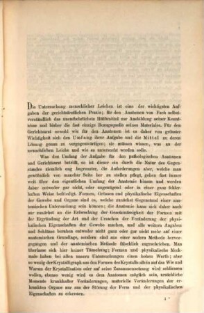 Specielle pathologische Anatomie mit vorzüglicher Berücksichtigung der Bedürfrisse des Arztes und Gerichtsanatomen, 1