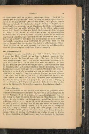 Zur Hochschulpädagogik