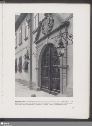 Kreuzwertheim. Schloß der Fürsten von Löwenstein-Wertheim-Freudenberg