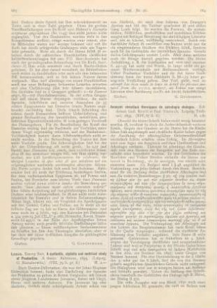 684-685 [Rezension] Anonymi Christiani Hermippus de astrologia dialogus
