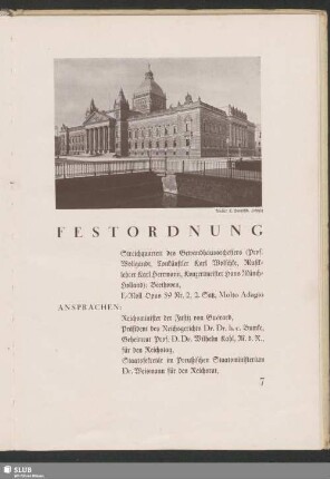 Festordnung