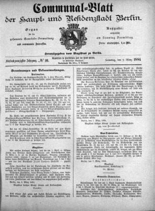 1884,10: No. 10, 9. März 1884