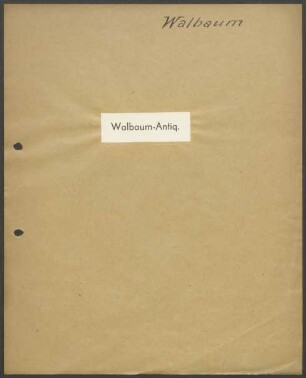 Schriftproben und Bestellungen des Schrifttyps "Walbaum Antiqua"