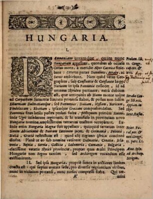 Hungaria, cuius antiquitates et statum