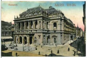 Budapest. Königliche Oper (1875-1884; Miklós Ybl)