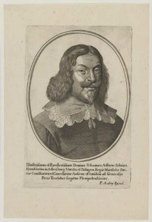 Bildnis des Ioannes Adlerus Saluius