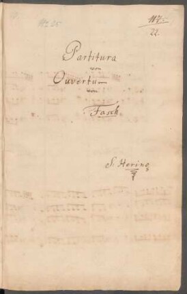 Suiten; orch, bc, cemb; C-Dur; FWV K:C1