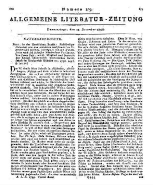 1798: Allgemeine Literatur-Zeitung