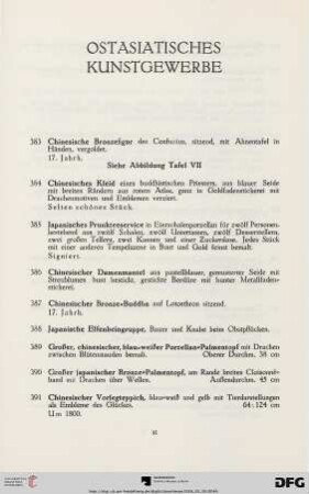 Ostasiatisches Kunstgewerbe (Nr. 383-414)