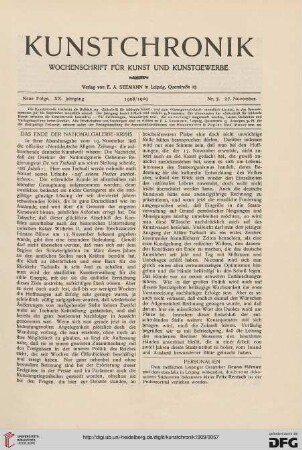 Heft 7 (27. November 1908)