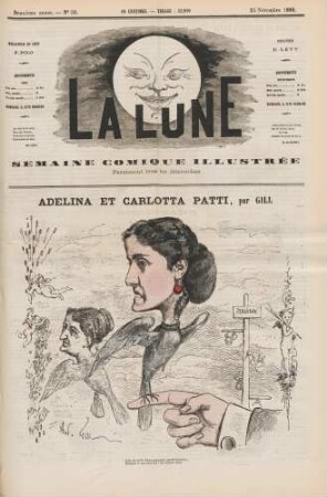 Adelina et Carlotta Patti, par Gill