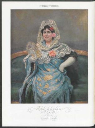 Retrato de la señora M.L.G. de C., óleo