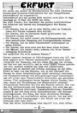Erfurt : Gruppenvorstellung