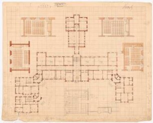 Lehrerseminar, Kyritz: Grundriss