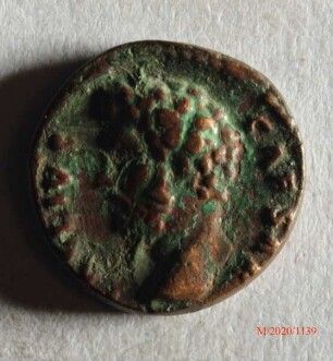 Römische Münze, Nominal Denar, Prägeherr Hadrian für L. Aelius Caesar, Prägeort nicht bestimmbar, Fälschung