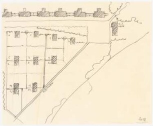 Siedlung Bruchmühle, Petershagen: Lageplan