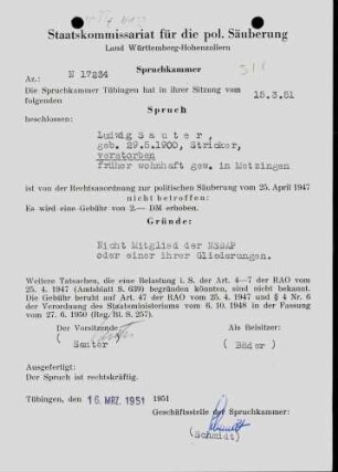 Sauter, Ludwig