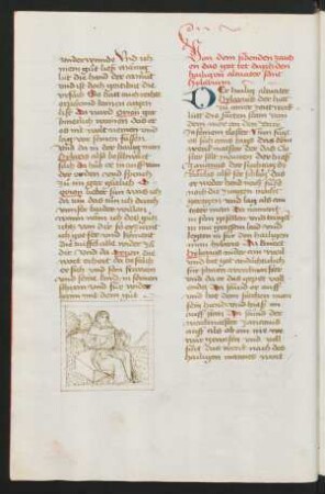 Federzeichnung: Hilarius
