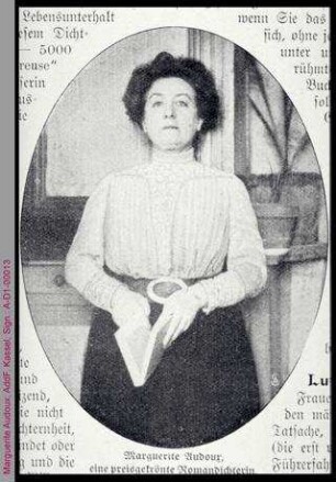 Porträt von Marguerite Audoux