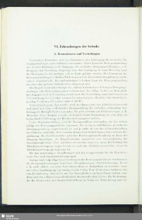 VI. Erkrankungen der Gelenke