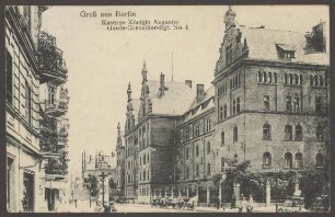 Ansichtskarte Kaserne Jüterboger Straße, Ecke Friesenstraße [3/3]