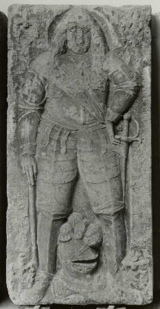 Grabplatte für Hans Heinrich von Bernstein, gest. 1664