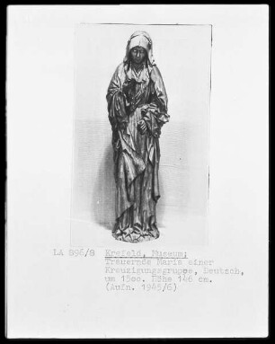 Trauernde Maria einer Kreuzigungsgruppe