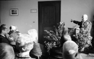 Lahr: Altregierungspräsident Waeldin, 80 Jahre; Ansprache: Altregierungspräsident Waeldin