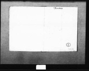 Plan der Rennbahn, 100 Schuh breit und 301 Schuh lang, Anritt 190 Schuh (Folio Doppelblatt)