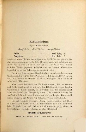 Pharmacopoea Helvetica : Editio Tertia. Deutsche Ausgabe