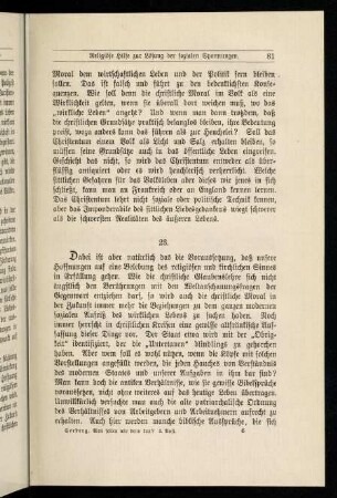 81-83, 23. Religiöse Hilfe zur Lösung der sozialen Spannungen
