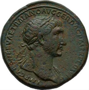 Münze, Sesterz, 107 - 110