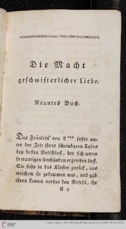 Neuntes Buch