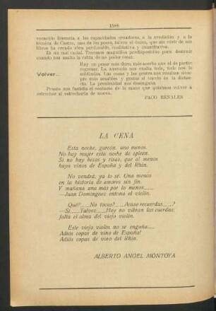 La cena