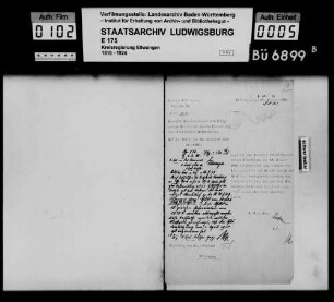 Revers der Brüder Hans und Christoph vom Stein bezüglich der Belehnung mit einem Hof in Rannungen durch Balthasar [von Dernbach], Abt von Fulda