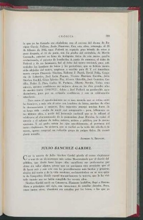 Julio Sánchez Gardel