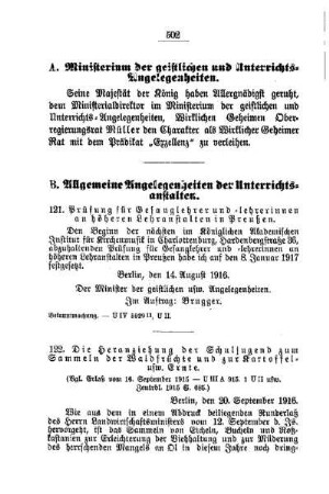Titelverleihung