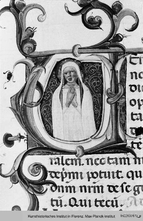 Breviarium : Historisierte Initiale: Heilige