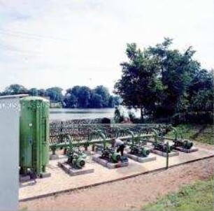 Pumpstation zur Bewässerung der Felder der LPG "Thomas Münzer" in Worin (Kr. Seelow)