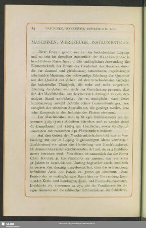 Maschinen, Werkzeuge, Instrumente etc.