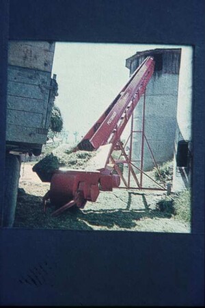 Fotografie: Erntetechnik, Hochsilo, Förderband