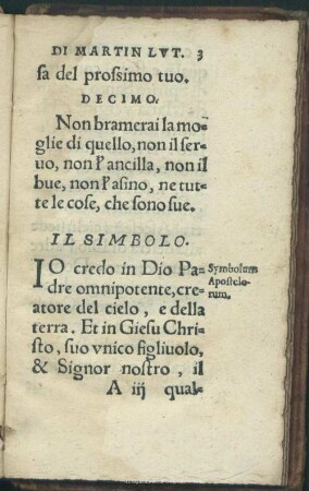 Il Simbolo