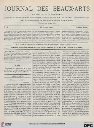 Nr. 3 (15 Février 1868)