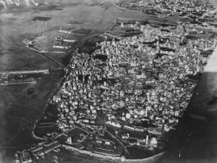 Sanaa von oben : Flugaufnahme von Sanaas Altstadt